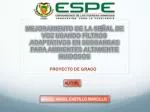 PROYECTO DE GRADO - slide 1