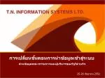 การเปลี่ยนขั้นตอนการนำข้อมูลเข้าสู่ระบบ - slide 1