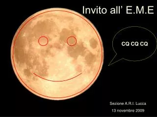 invito all e m e