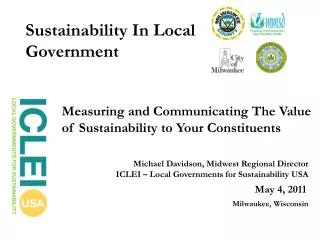 Sustainability In Local Government