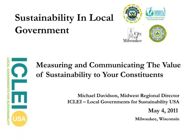 sustainability in local government