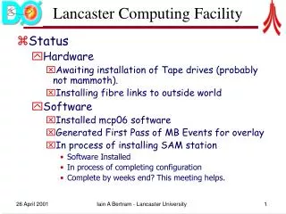 lancaster computing facility