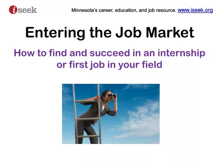 entering the job market