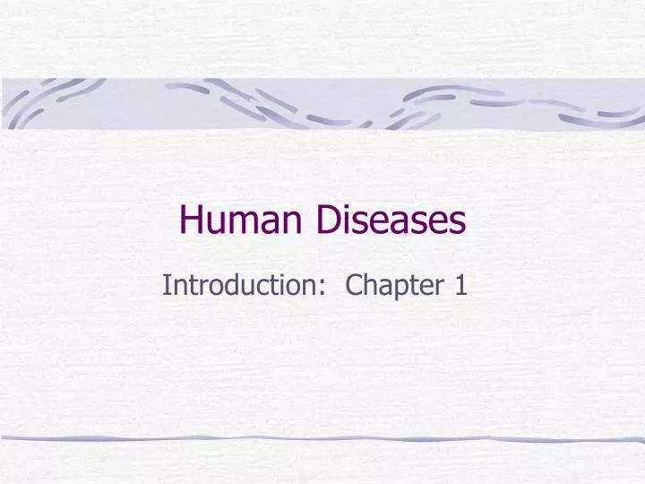 human diseases