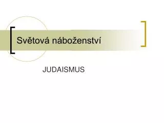 sv tov n bo enstv