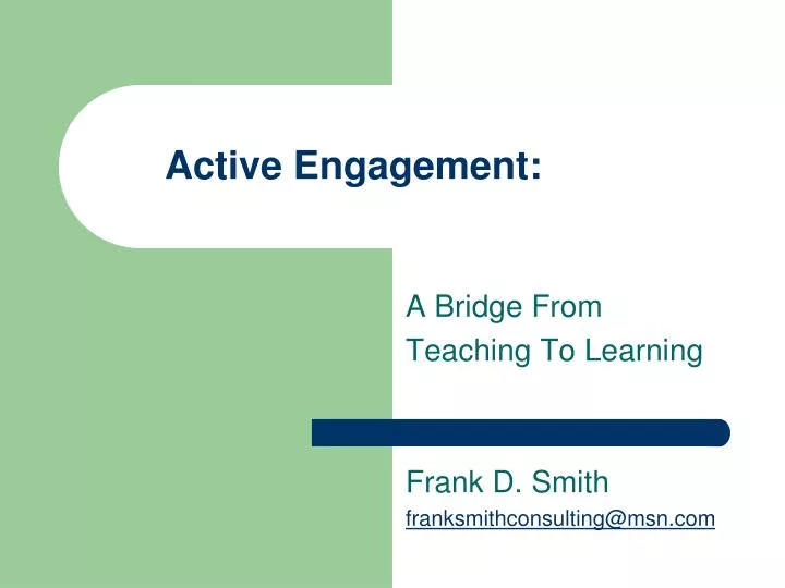 active engagement