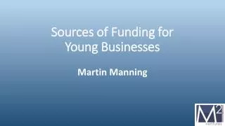 Sources of Funding for Young Businesses