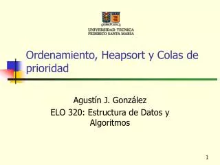 ordenamiento heapsort y colas de prioridad