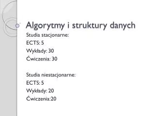 algorytmy i struktury danych