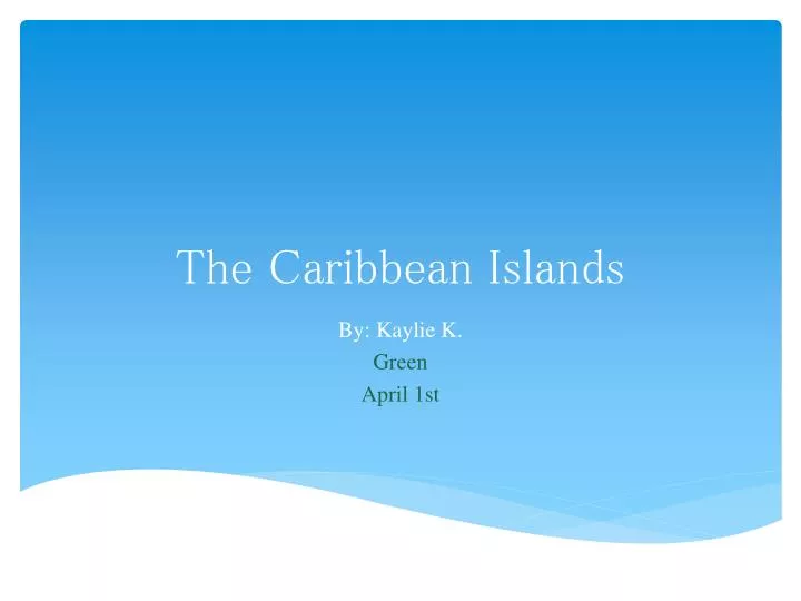 the caribbean islands
