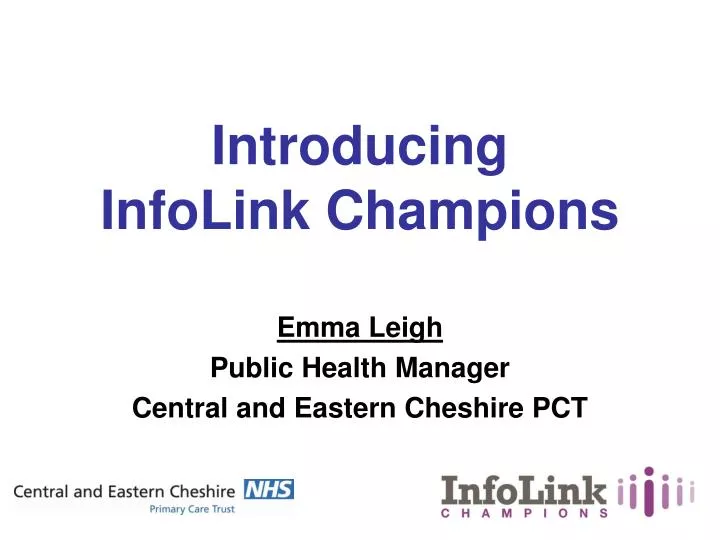introducing infolink champions