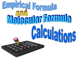 EMPIRICAL FORMULA