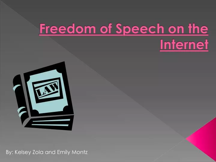 freedom of speech on the internet