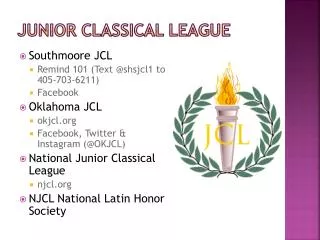 Junior Classical League