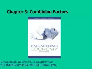 Chapter 3: Combining Factors