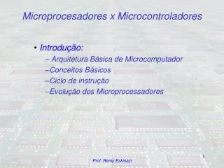 microprocesadores x microcontroladores