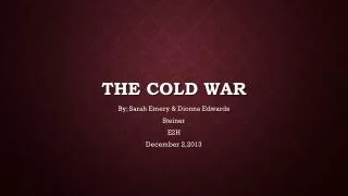 The Cold War