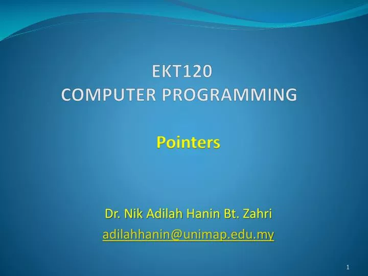 ekt120 computer programming