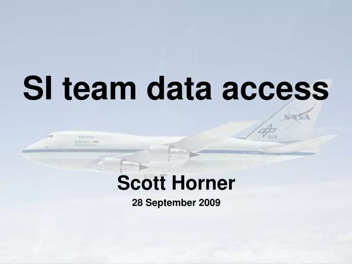 si team data access