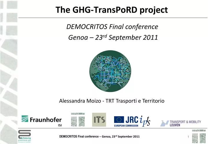 the ghg transpord project