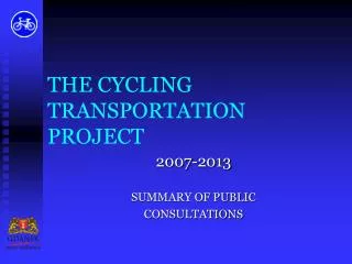 THE CYCLING TRANSPORTATION PROJECT