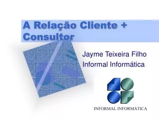 a rela o cliente consultor