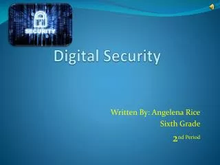 Digital Security