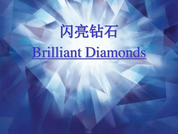 brilliant diamonds
