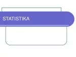 STATISTIKA - slide 1