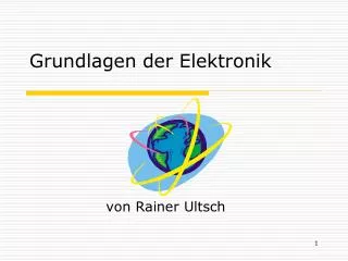 grundlagen der elektronik