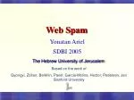 Web Spam - slide 1