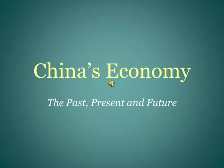 china s economy