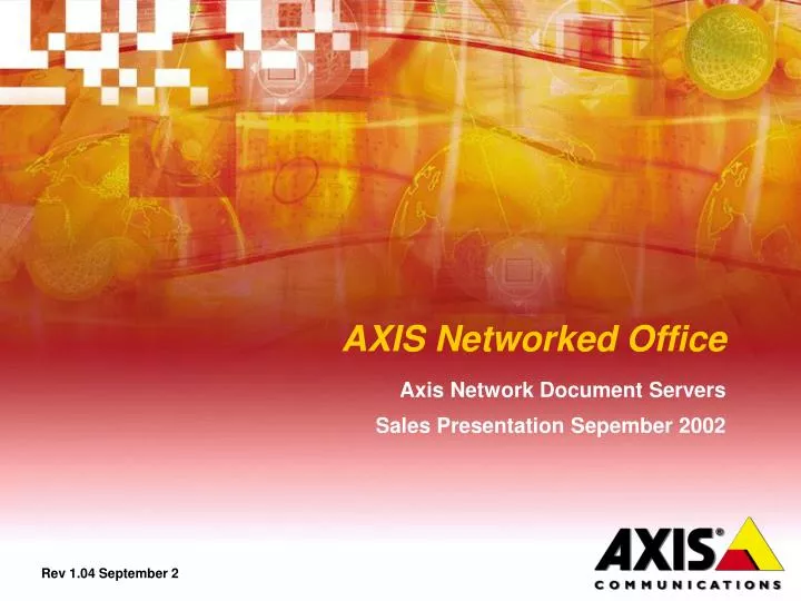 axis networked office