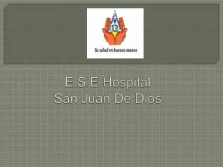 e s e hospital san juan de dios