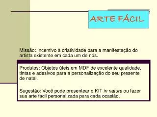 arte f cil