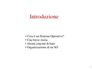 introduzione