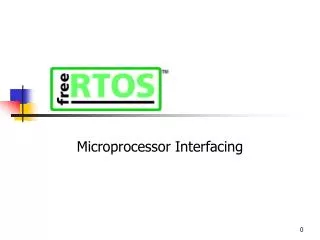 Microprocessor Interfacing