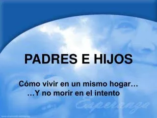 padres e hijos