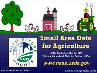 Small Area Data for Agriculture