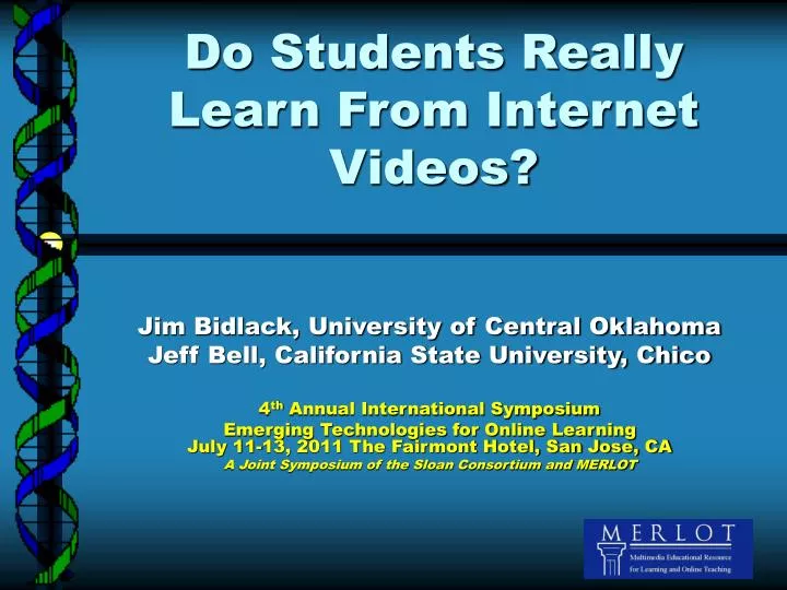 do students really learn from internet videos