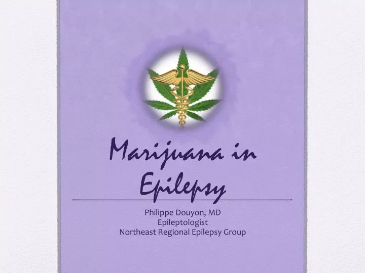 marijuana in epilepsy