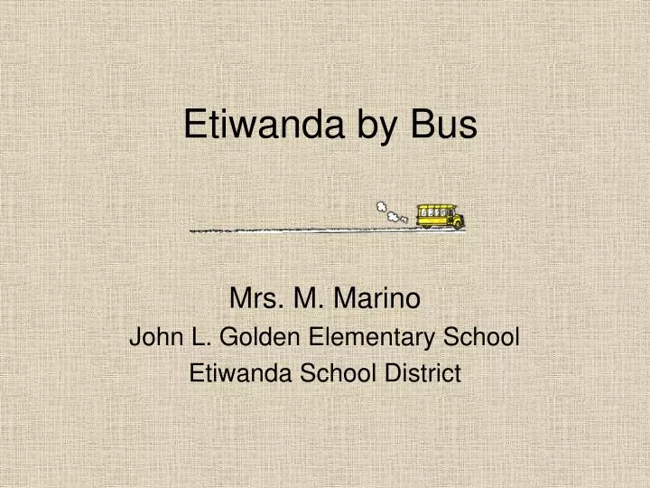 etiwanda by bus