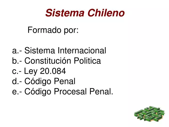 sistema chileno