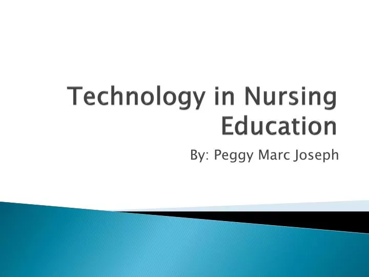 technology in nursing education