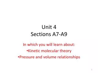 Unit 4 Sections A7-A9