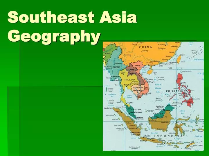 southeast asia geography