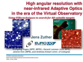 High angular resolution with near-infrared Adaptive Optics in the era of the Virtual Observatory