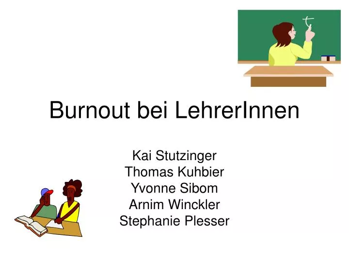 burnout bei lehrerinnen