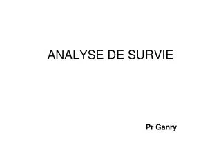 analyse de survie