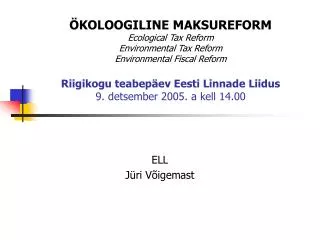 ell j ri v igemast